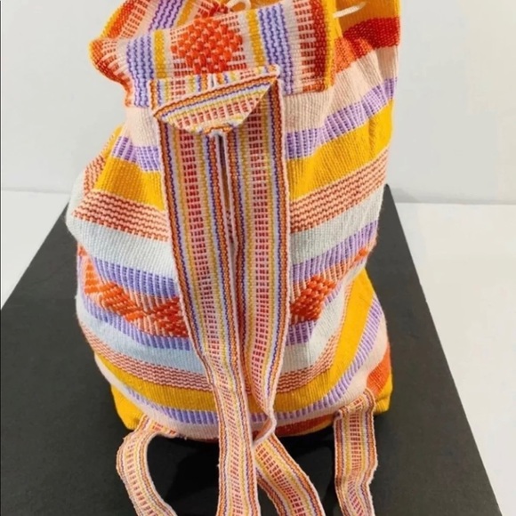 Ethnic style backpack bag - Picture 2 of 8